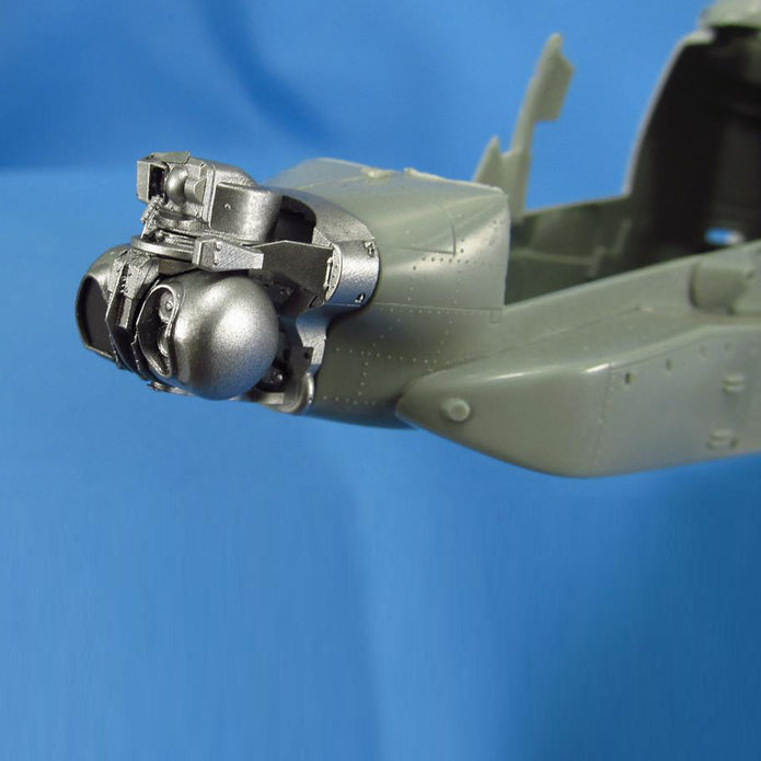 Helicopter AH-64 Apache, TADS/PNV System Late version (for Academy) Scale 1:48 Metallic Details MDR48108