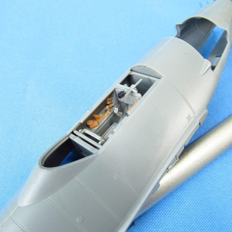 Control handles, Part 2 (for German WII planes) Scale 1:48 Metallic Details MDR48109