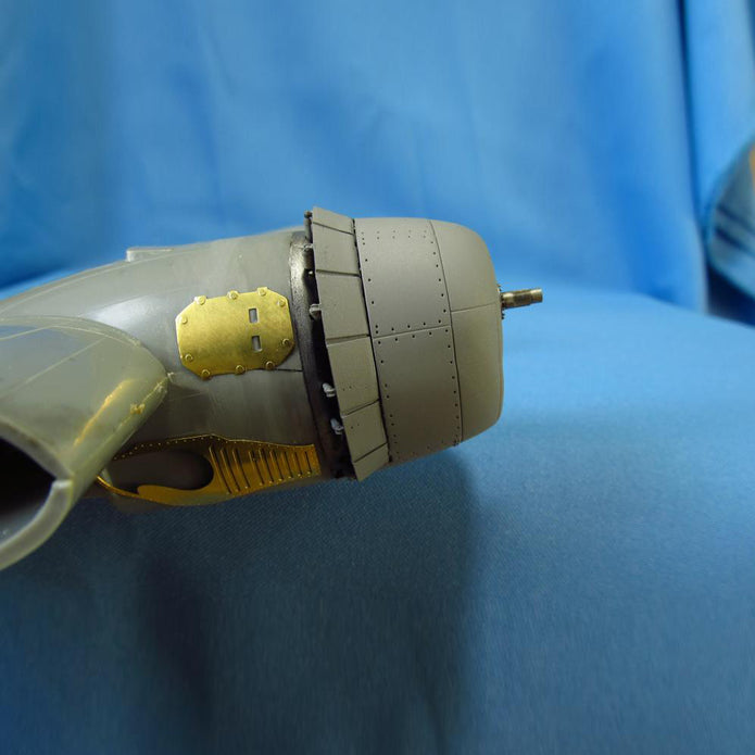 Boeing B-29 Superfortress, Detailing set Engines with Cowlings (3D-Printed) Scale 1:48 (Recommended for kit: Revell, Monogram) Metallic Details MDR48111 - For Aircraft Model Kit