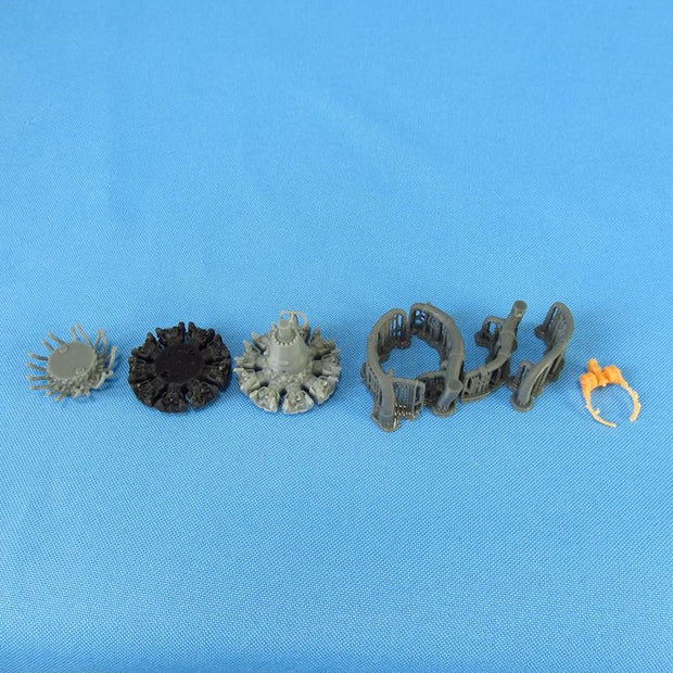 Wright R-3350 Detailing set Engines (3D-Printed) Scale 1:48 Metallic Details MDR48112 - For Model Kit Aircraft