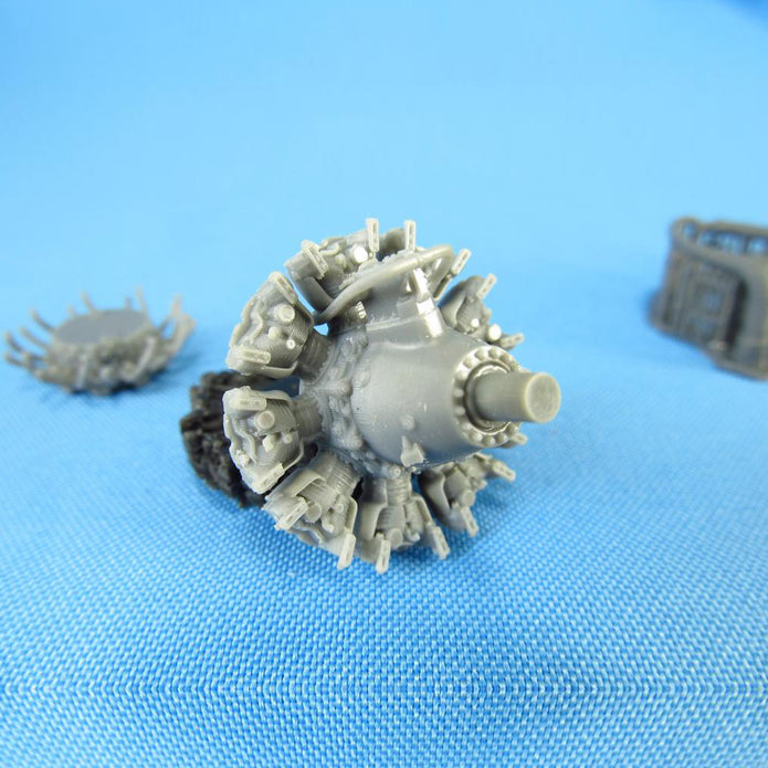Wright R-3350 Detailing set Engines (3D-Printed) Scale 1:48 Metallic Details MDR48112 - For Model Kit Aircraft