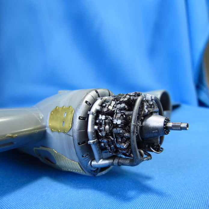 Wright R-3350 Detailing set Engines (3D-Printed) Scale 1:48 Metallic Details MDR48112 - For Model Kit Aircraft
