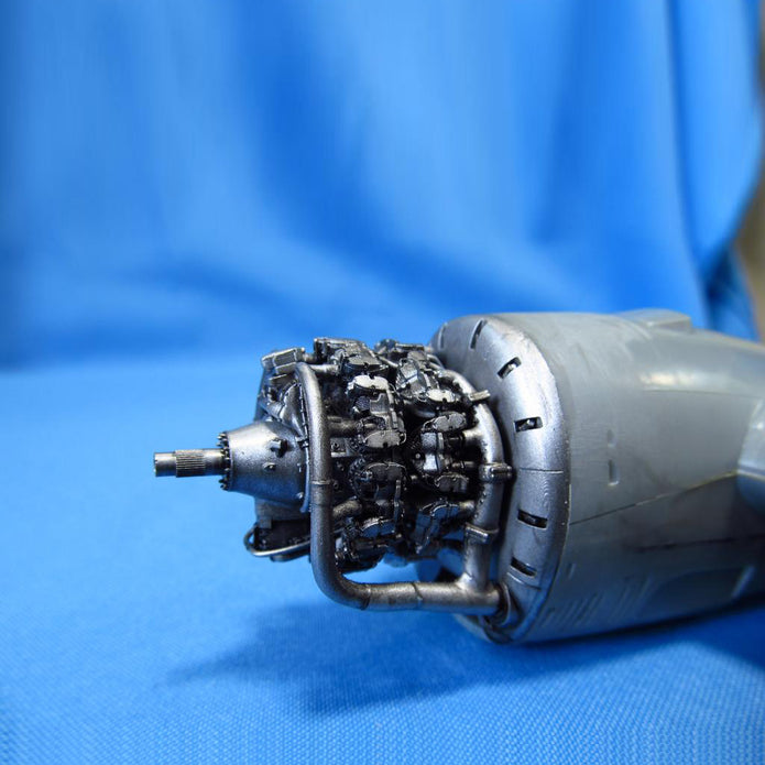 Wright R-3350 Detailing set Engines (3D-Printed) Scale 1:48 Metallic Details MDR48112 - For Model Kit Aircraft