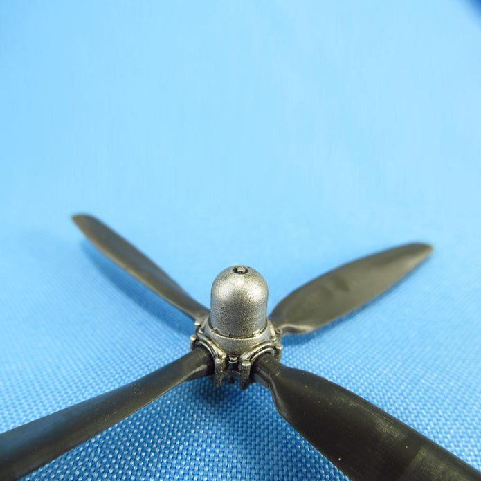 Consolidated B-24/ Boeing B-29, Detailing sets Hamilton Standard Propellers 4 pcs (Resin, 3D-Printed) Scale 1:48 Metallic Details MDR48113 - For Models Aircraft Kits