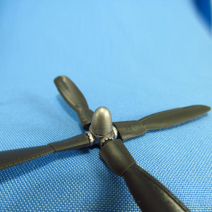 Boeing B-29 Superfortress, Detailing set Propellers set late type (Resin, 3D-Printed) Scale 1:48 Metallic Details MDR48114 - For Aircraft Kit Model