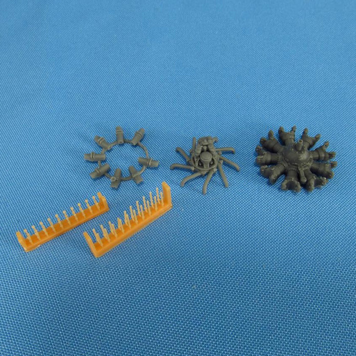 BMW-132 German Detailing set Engine (3D-Printed) Scale 1:48 Metallic Details MDR48116 - For Aircraft Models Kits