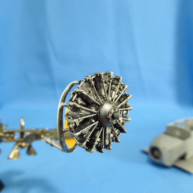 BMW-132 German Detailing set Engine (3D-Printed) Scale 1:48 Metallic Details MDR48116 - For Aircraft Models Kits