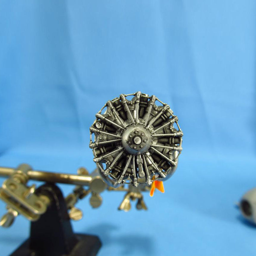 BMW-132 German Detailing set Engine (3D-Printed) Scale 1:48 Metallic Details MDR48116 - For Aircraft Models Kits