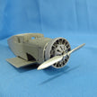 Junkers W,34, Detailing sets Propeller (Resin, 3D-Printed) Scale 1:48 Metallic Details MDR48118 - For Aircraft Model Kits