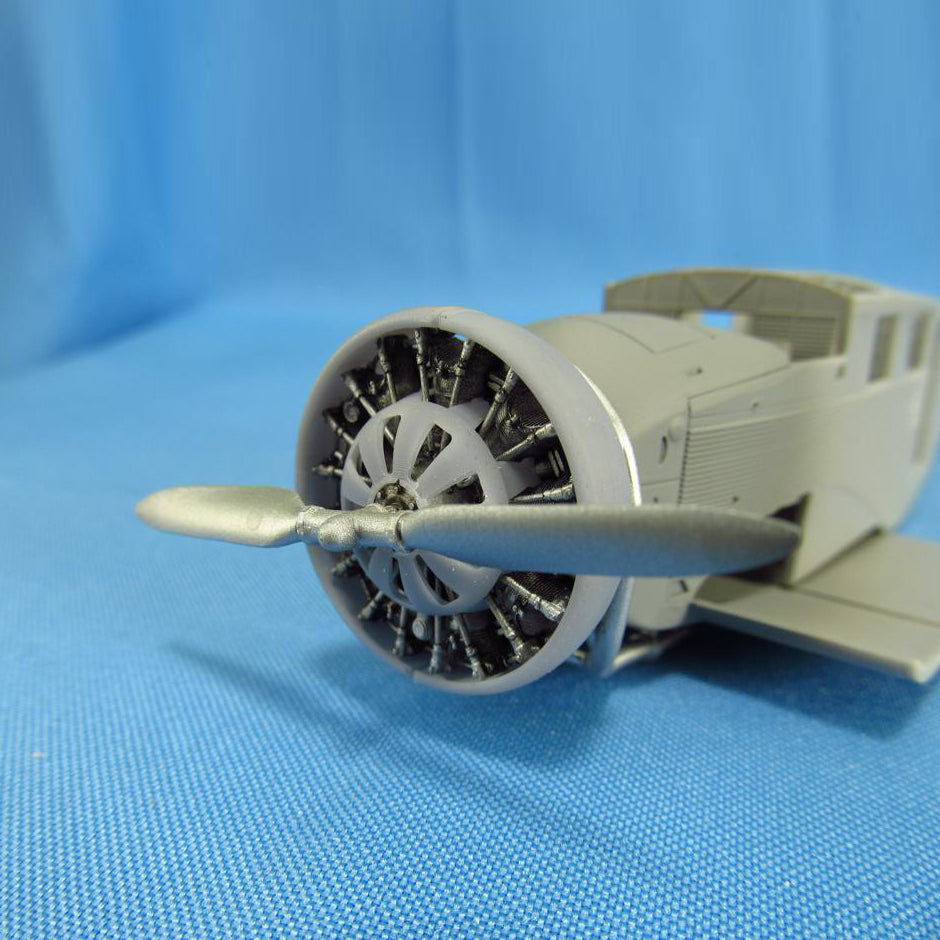 Junkers W,34, Detailing sets Propeller (Resin, 3D-Printed) Scale 1:48 Metallic Details MDR48118 - For Aircraft Model Kits