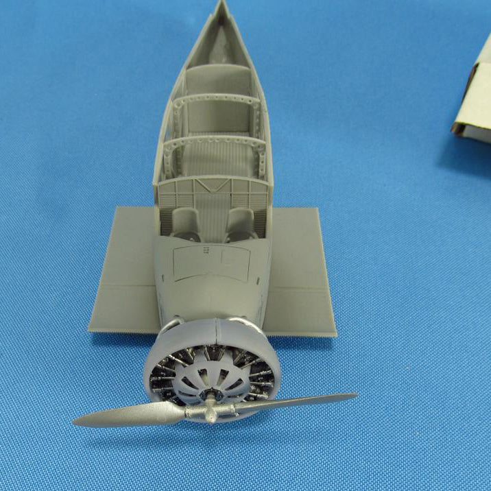 Junkers W,34, Detailing sets Propeller (Resin, 3D-Printed) Scale 1:48 Metallic Details MDR48118 - For Aircraft Model Kits