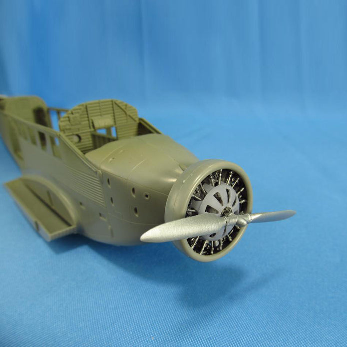Junkers Ju-52, Detailing sets Propellers (3D-Printed) Scale 1:48 (Recommended for kit: Revell, Monogram) Metallic Details MDR48119 - For Aircraft Model Kit
