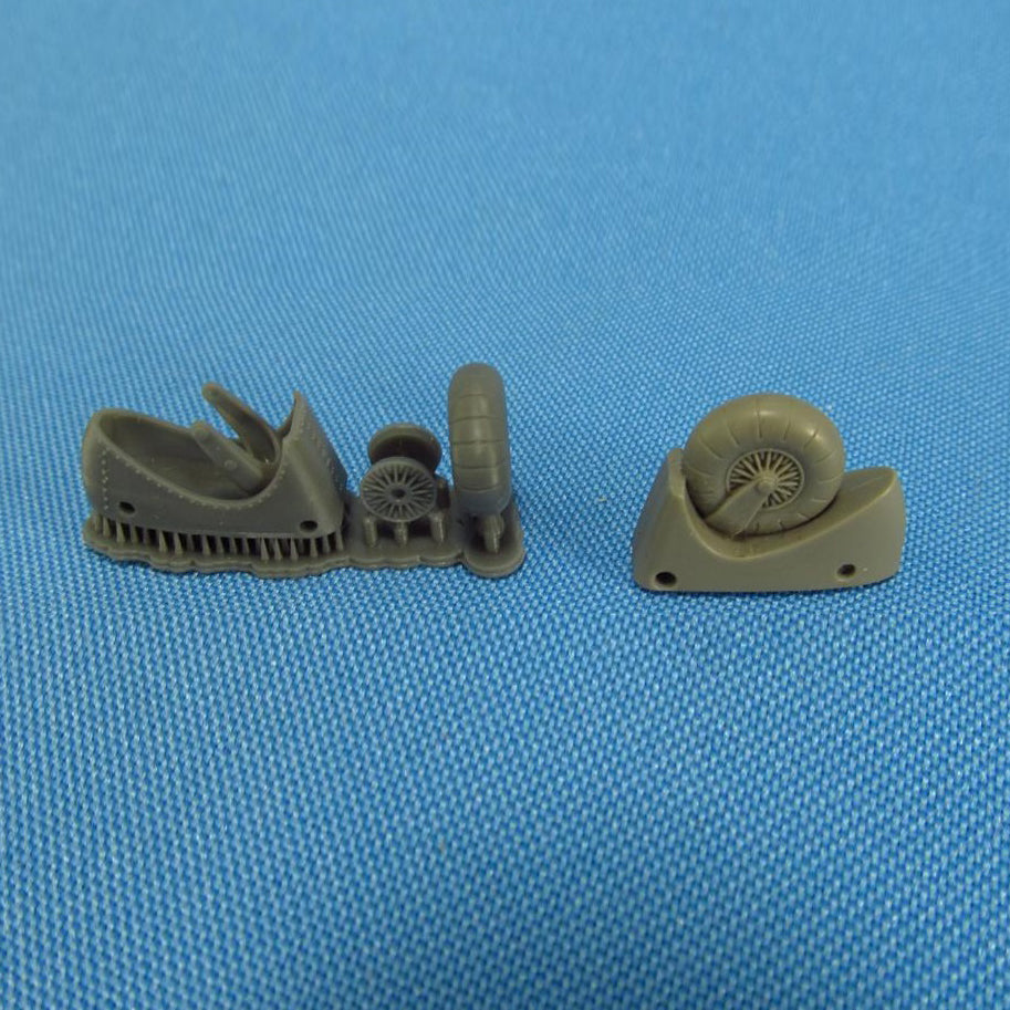 Dornier Do 217, Tail Wheel Support (for ICM) Scale 1:48 Metallic Details MDR48120