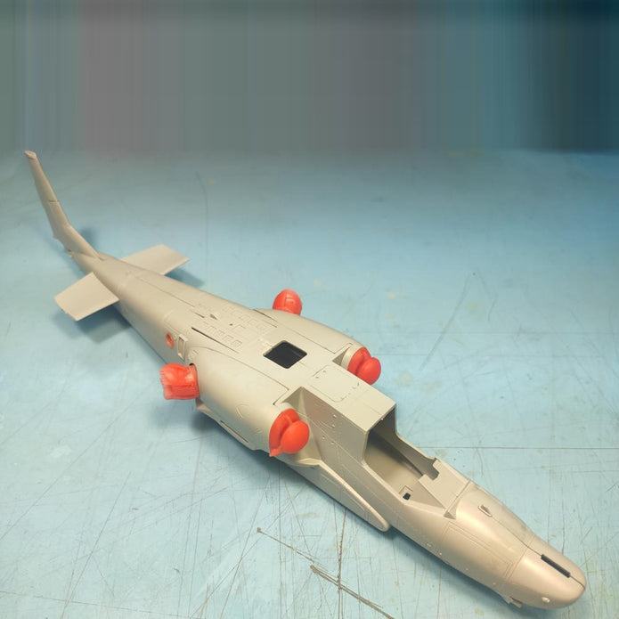 Kamov Ka-50, Detailing set Air Intakes and Exhaust Pipes (Resin) Scale 1:48 (Recommended for kit: Italeri/Revell) Metallic Details MDR48121 - For Helicopter Kit Model