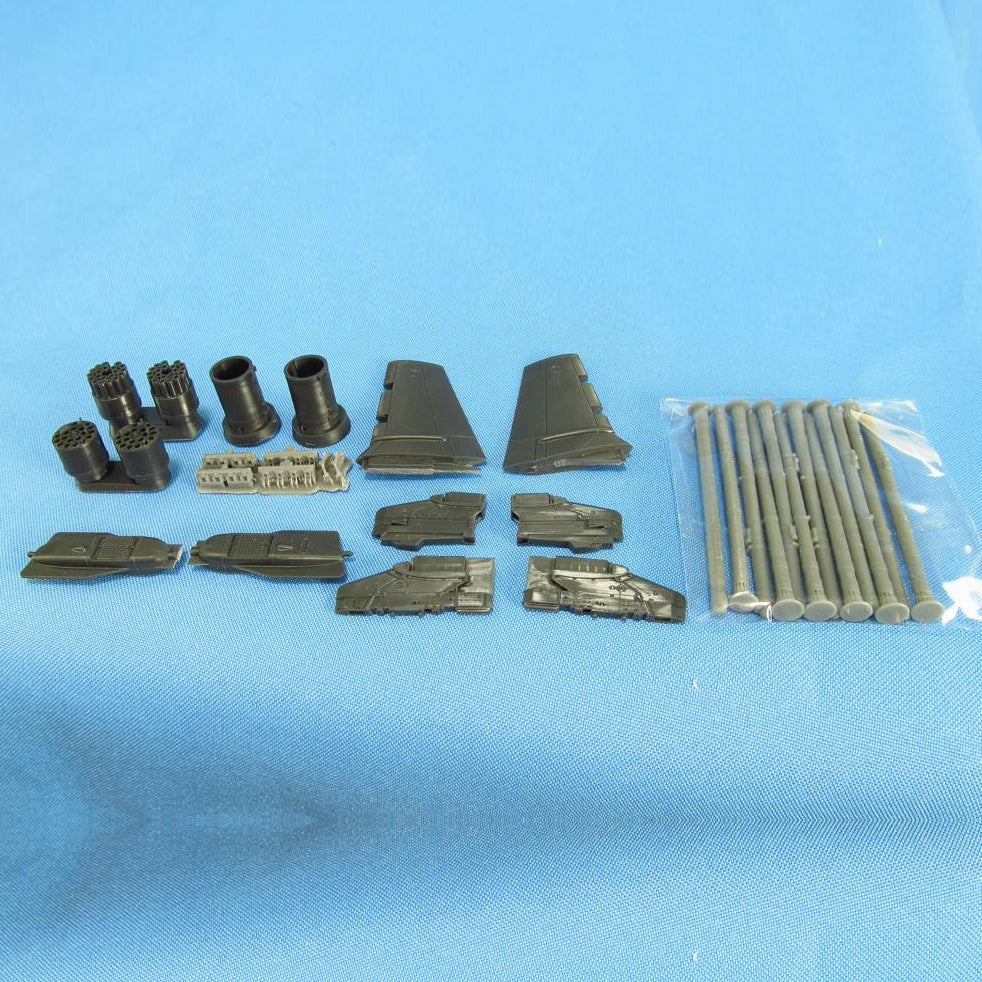Kamov Ka-50, Stub wing with AT-16 Scallion and B-8V20 (for Italeri/Revell) Scale 1:48 Metallic Details MDR48122