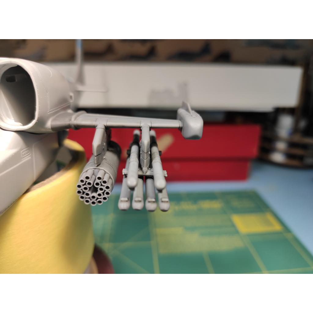 Kamov Ka-50, Stub wing with AT-16 Scallion and B-8V20 (for Italeri/Revell) Scale 1:48 Metallic Details MDR48122