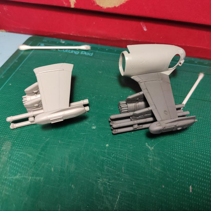 Kamov Ka-50, Stub wing with AT-16 Scallion and B-8V20 (for Italeri/Revell) Scale 1:48 Metallic Details MDR48122