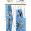 Lavochkin La-11, Exterior and Wheels (for ARK models) Scale 1:48 Metallic Details MDR48123