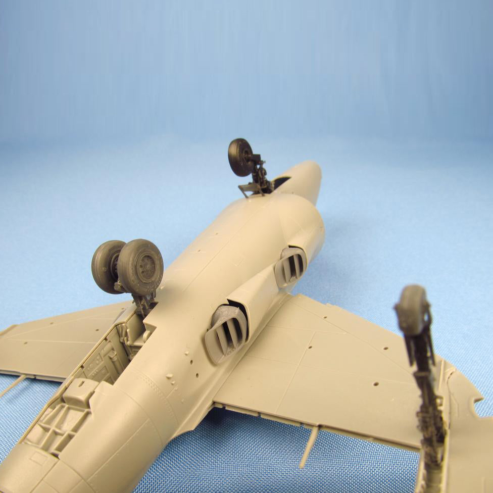 Harrier GR1/GR3, Landing Gears with Wheels (for Kinetic) Scale 1:48 Metallic Details MDR48124