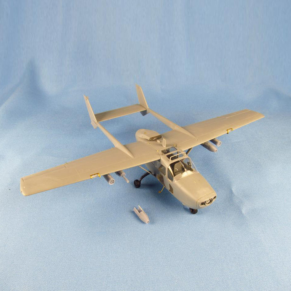 Cessna O-2A Skymaster, Exterior details (for ICM) Scale 1:48 Metallic Details MDR48127