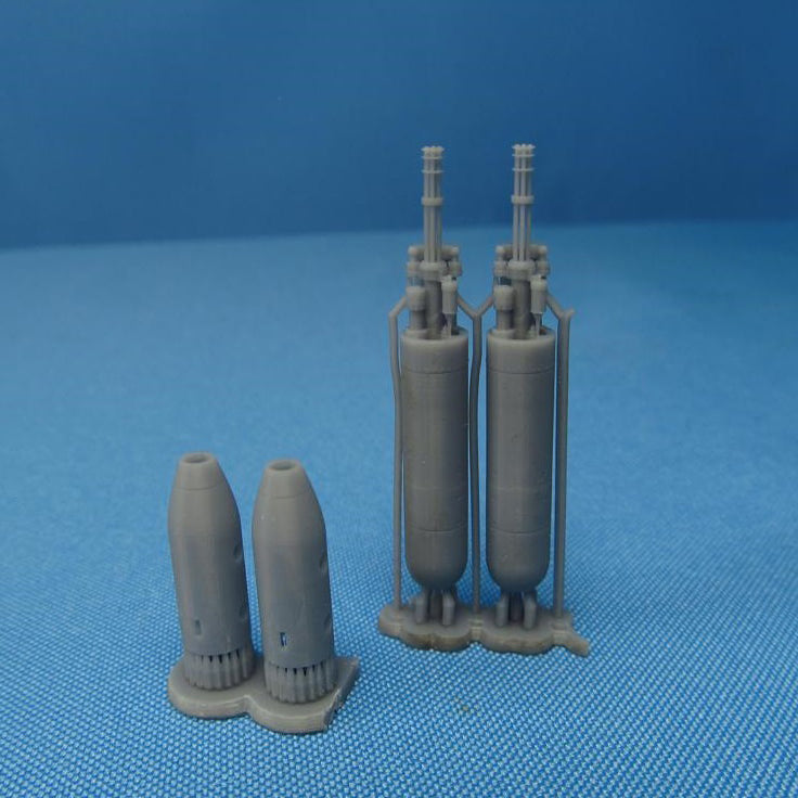M18 gun pod with M134 Minigun Scale 1:48 Metallic Details MDR48129