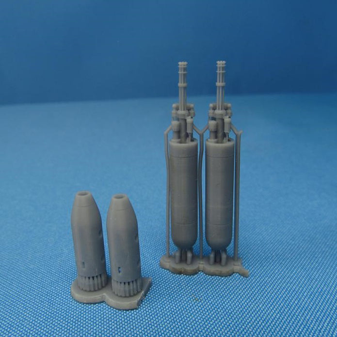 M18 gun pod with M134 Minigun Scale 1:48 Metallic Details MDR48129