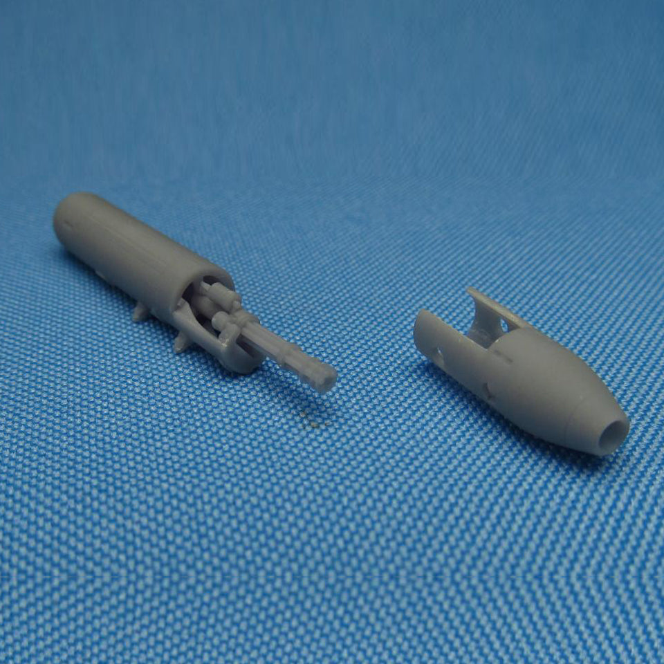 M18 gun pod with M134 Minigun Scale 1:48 Metallic Details MDR48129