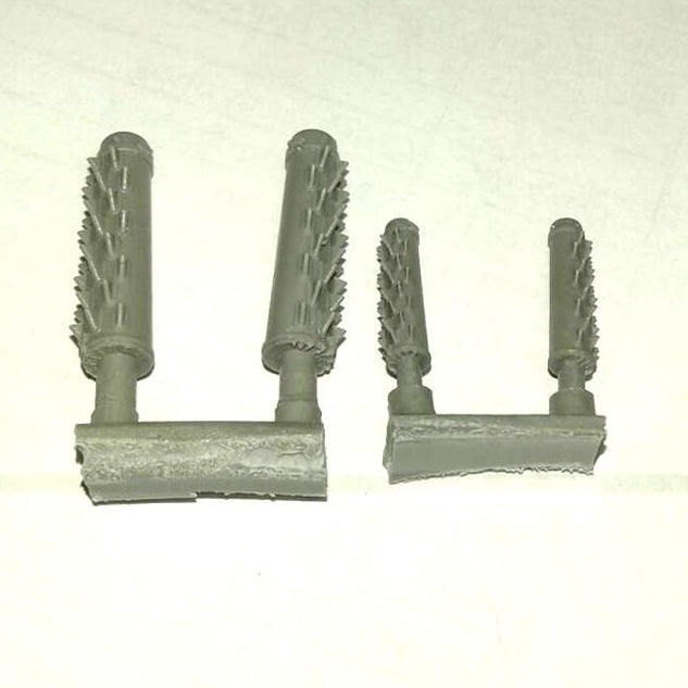 Bristol Beaufighter. Exhaust Pipes (for Tamiya) Scale 1:48 Metallic Details MDR4812