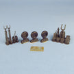 Harrier GR Mk,7/9, Landing Gears with Wheels (for Hasegawa) Scale 1:48 Metallic Details MDR48133