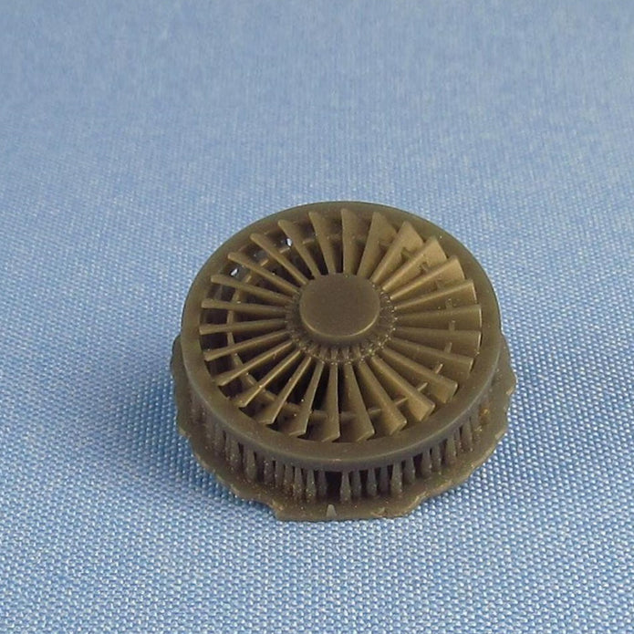 Harrier GR1/GR3, Air Intake Fan (3D-Printed) Scale 1:48 (Recommended for kit: Kinetic) Metallic Details MDR48134 - For Model Kit Aircraft