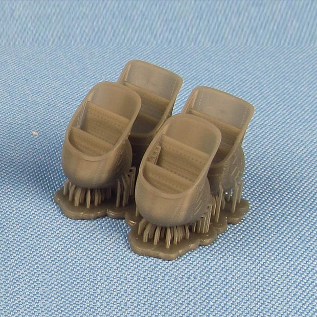 Harrier GR1/GR3, Swiveling Nozzles (3D-Printed) Scale 1:48 (Recommended for kit: Kinetic) Metallic Details MDR48135 - For Models Aircraft Kits