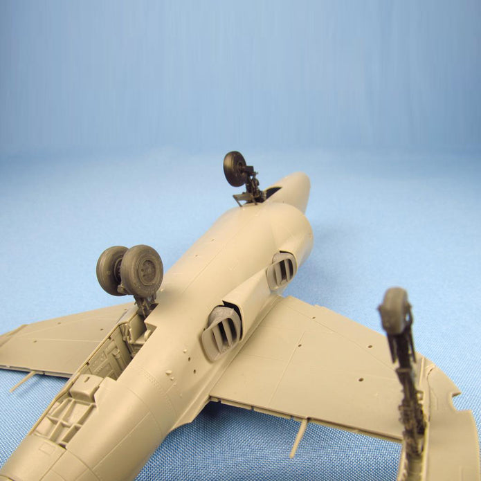 Harrier GR1/GR3, Swiveling Nozzles (3D-Printed) Scale 1:48 (Recommended for kit: Kinetic) Metallic Details MDR48135 - For Models Aircraft Kits