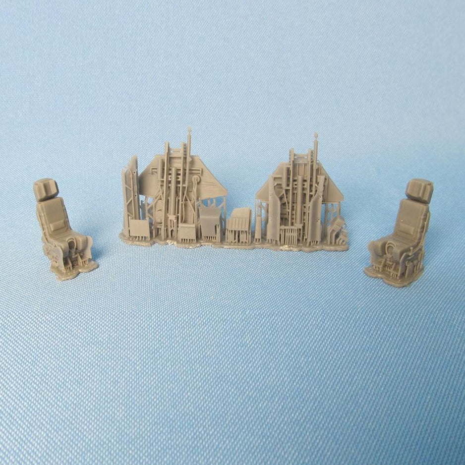 Lockheed SR-71 Blackbird, Cabin Interior and Seats (for Revell) Scale 1:48 Metallic Details MDR48136