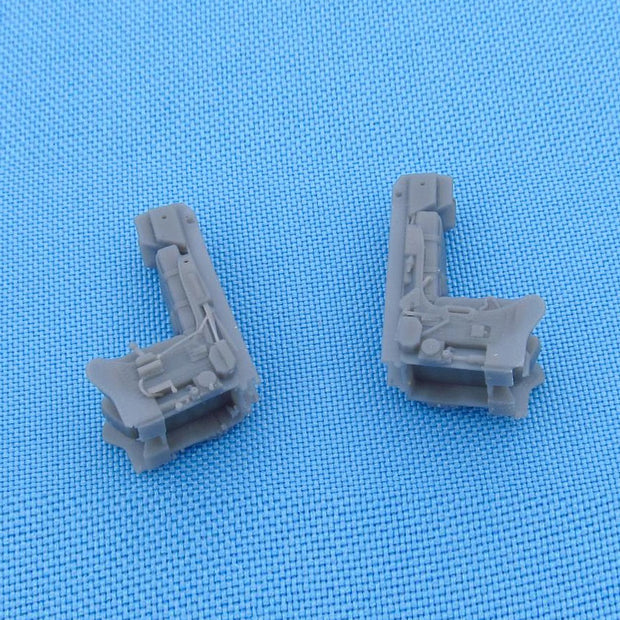 Lockheed SR-71 Blackbird, Ejection Seats (3D-Printed) Scale 1:48 (Recommended for kit: Testors, Revell) Metallic Details MDR48137 - For Model Aircraft Kits