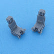 Lockheed SR-71 Blackbird, Ejection Seats (3D-Printed) Scale 1:48 (Recommended for kit: Testors, Revell) Metallic Details MDR48137 - For Model Aircraft Kits