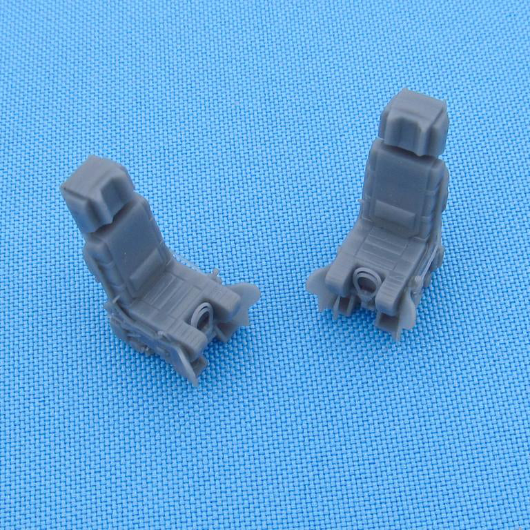 Lockheed SR-71 Blackbird, Ejection Seats (3D-Printed) Scale 1:48 (Recommended for kit: Testors, Revell) Metallic Details MDR48137 - For Model Aircraft Kits