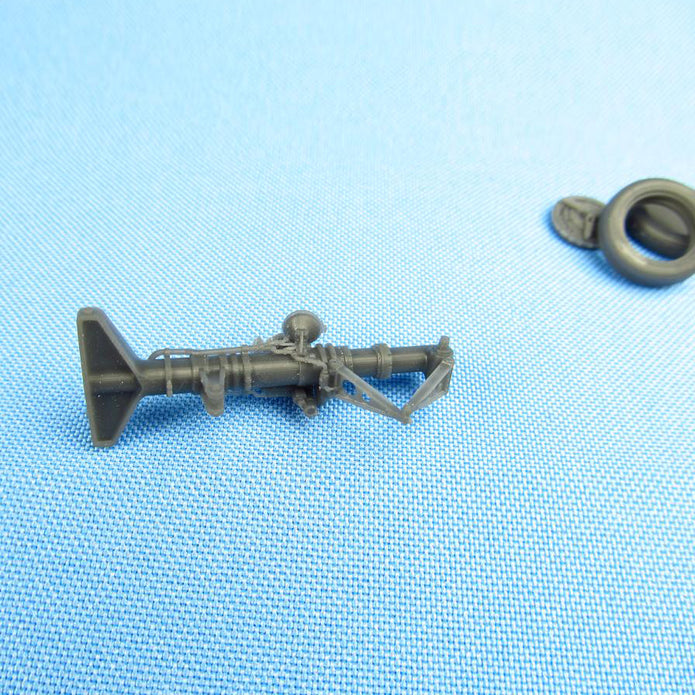 Lockheed SR-71 Blackbird, Landing Gears, Wheel Bays, Wheels (for Revell) Scale 1:48 Metallic Details MDR48138