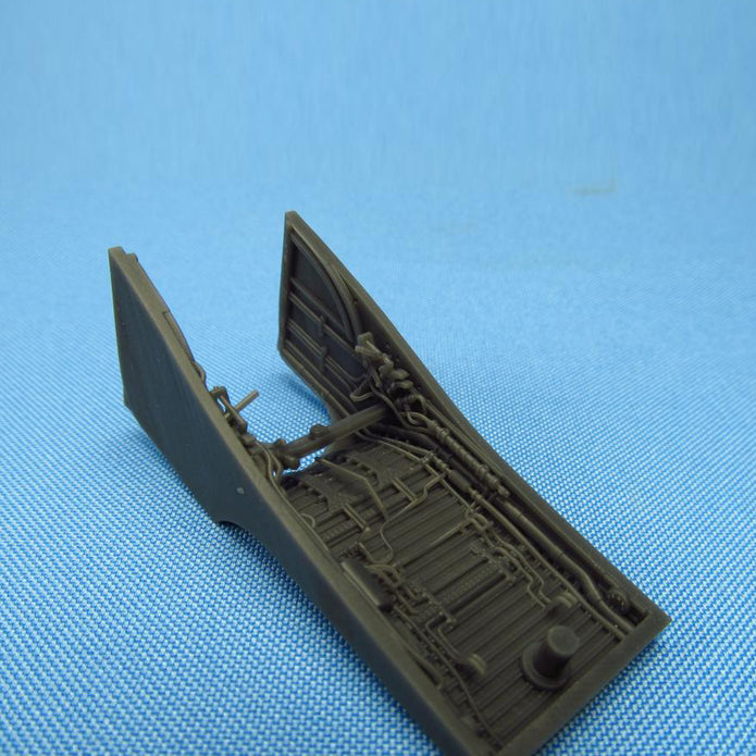 Lockheed SR-71 Blackbird, Landing Gears, Wheel Bays, Wheels (for Revell) Scale 1:48 Metallic Details MDR48138
