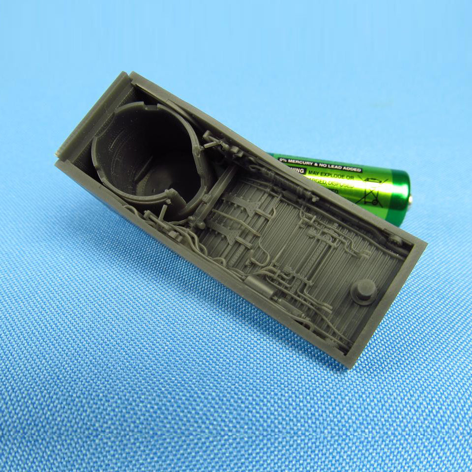 Lockheed SR-71 Blackbird, Landing Gears, Wheel Bays, Wheels (for Revell) Scale 1:48 Metallic Details MDR48138