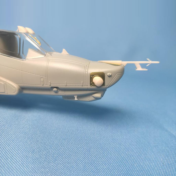 Kamov Ka-50 Hokum, Detailing set Exterior (Photoetch, 3D-Printed) Scale 1:48 (Recommended for kit: Italeri) Metallic Details MDR48139 - For Model Kits Helicopter