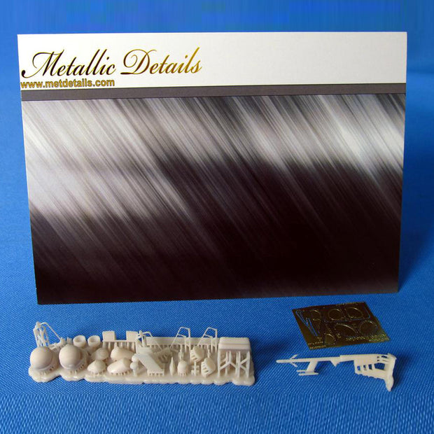 Kamov Ka-50 Hokum, Detailing set Exterior (Photoetch, 3D-Printed) Scale 1:48 (Recommended for kit: Italeri) Metallic Details MDR48139 - For Model Kits Helicopter