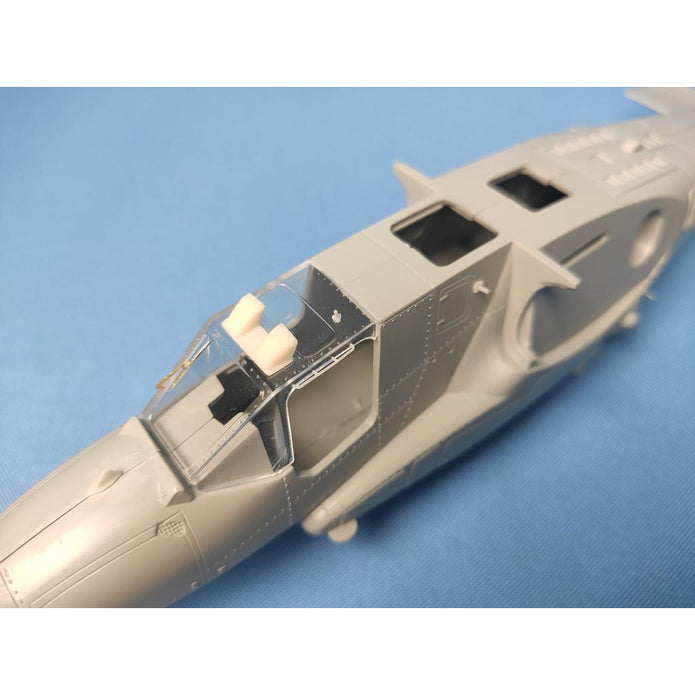 Kamov Ka-50 Hokum, Detailing set Exterior (Photoetch, 3D-Printed) Scale 1:48 (Recommended for kit: Italeri) Metallic Details MDR48139 - For Model Kits Helicopter