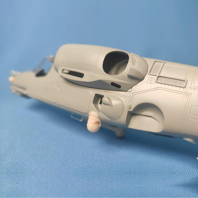 Kamov Ka-50 Hokum, Detailing set Exterior (Photoetch, 3D-Printed) Scale 1:48 (Recommended for kit: Italeri) Metallic Details MDR48139 - For Model Kits Helicopter