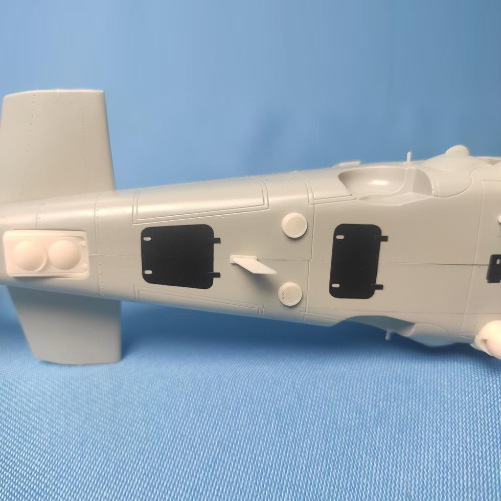 Kamov Ka-50 Hokum, Detailing set Exterior (Photoetch, 3D-Printed) Scale 1:48 (Recommended for kit: Italeri) Metallic Details MDR48139 - For Model Kits Helicopter
