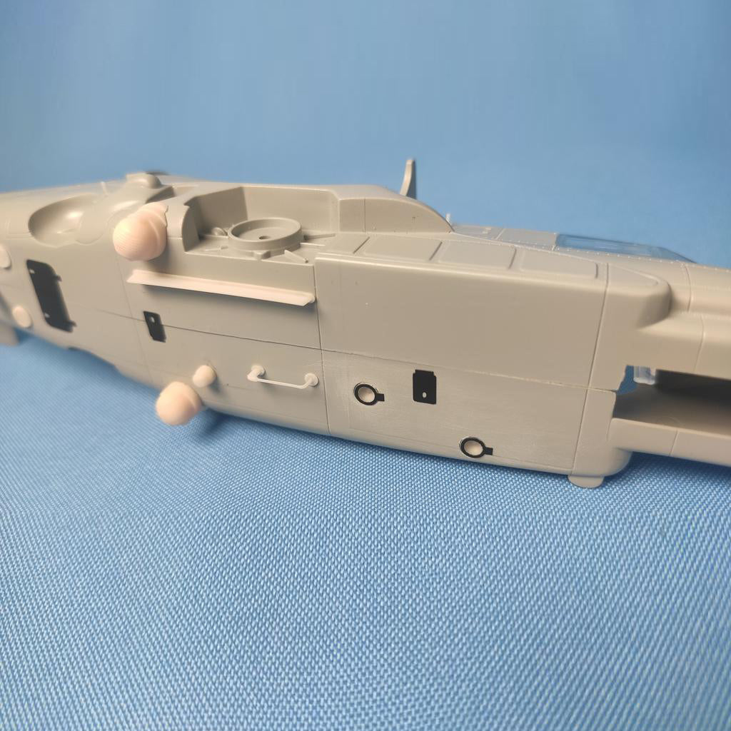 Kamov Ka-50 Hokum, Detailing set Exterior (Photoetch, 3D-Printed) Scale 1:48 (Recommended for kit: Italeri) Metallic Details MDR48139 - For Model Kits Helicopter