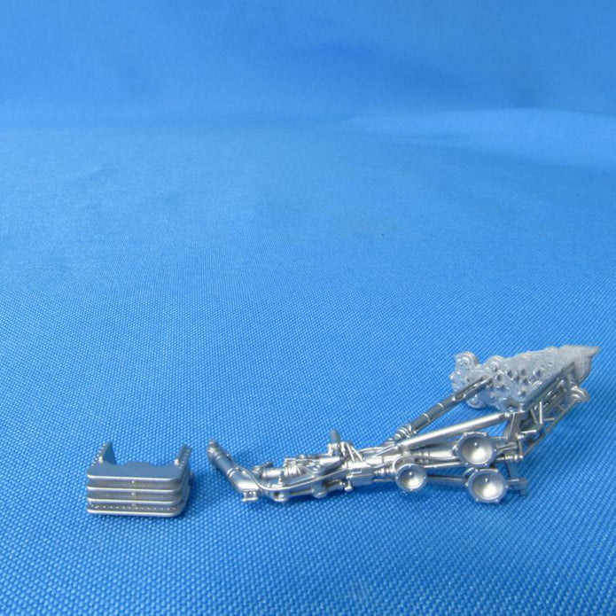 Sukhoi Su-30SM, Landing Gears (for Kitty Hawk) Scale 1:48 Metallic Details MDR48144