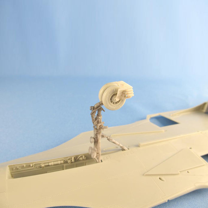 Sukhoi Su-30SM, Landing Gears (for Kitty Hawk) Scale 1:48 Metallic Details MDR48144