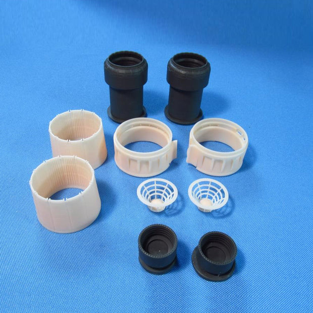 SR-71 Blackbird, Detailing set Jet Nozzels (Resin, 3D-Printed) Scale 1:48 (Recommended for kit: Revell) Metallic Details MDR48149 - For Model Kit Aircraft