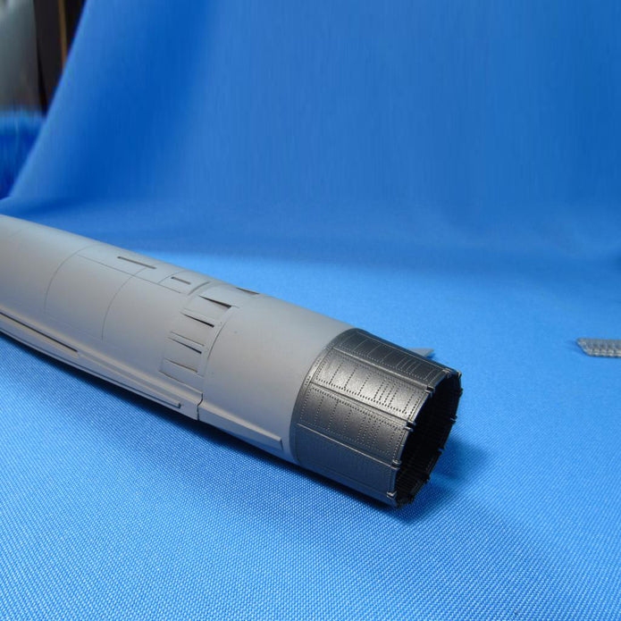 SR-71 Blackbird, Detailing set Jet Nozzels (Resin, 3D-Printed) Scale 1:48 (Recommended for kit: Revell) Metallic Details MDR48149 - For Model Kit Aircraft
