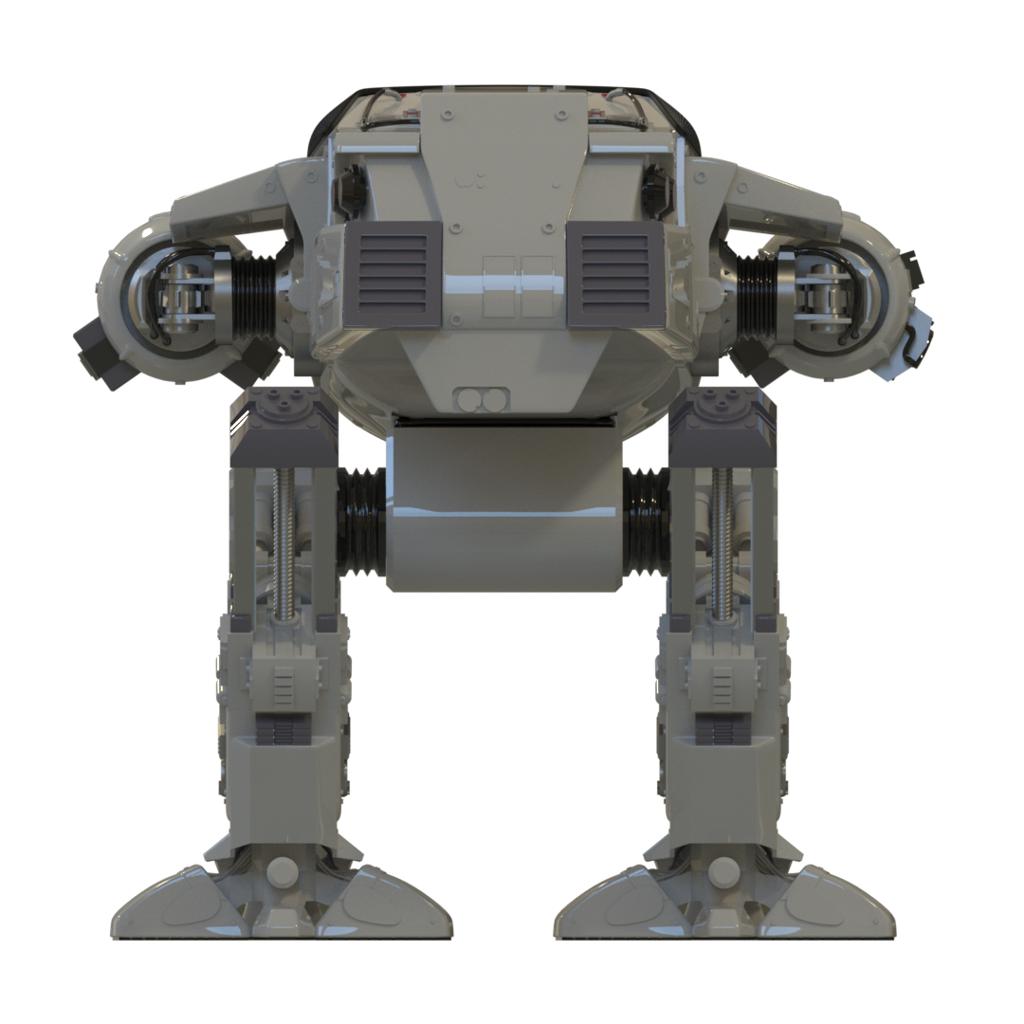 Fighting robot D-209 Scale 1:48 Metallic Details MDR48150